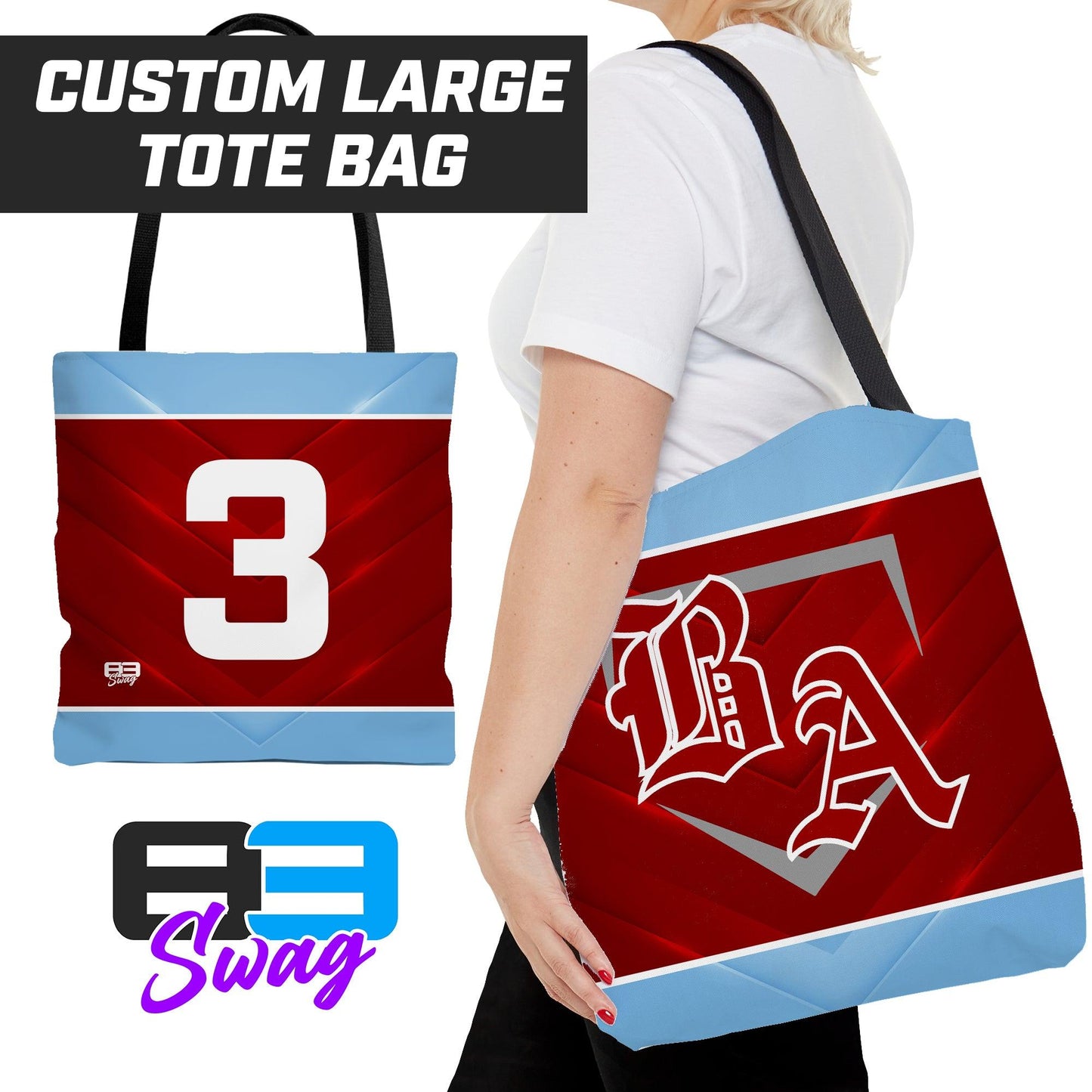 Tote Bag - Bat Attack Baseball - 83Swag