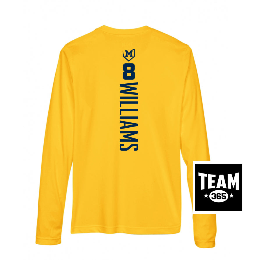 Team 365 TT11WL Women's Zone Performance Long-Sleeve T-Shirt - Midland Bandits Baseball