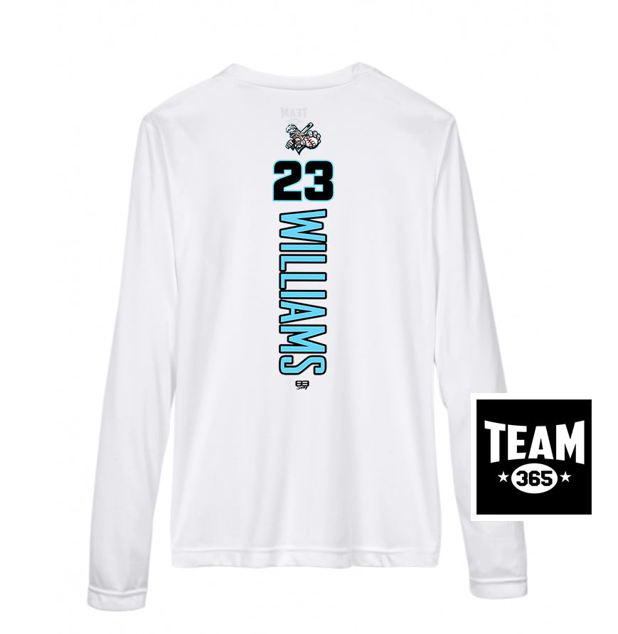 Team 365 TT11WL Women's Zone Performance Long-Sleeve T-Shirt - Knights Baseball
