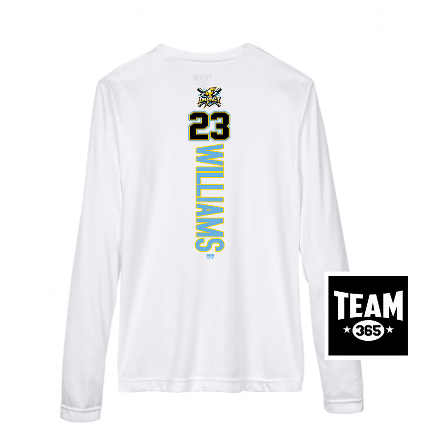 Team 365 TT11WL Women's Zone Performance Long-Sleeve T-Shirt - Impact Softball - Massachusetts