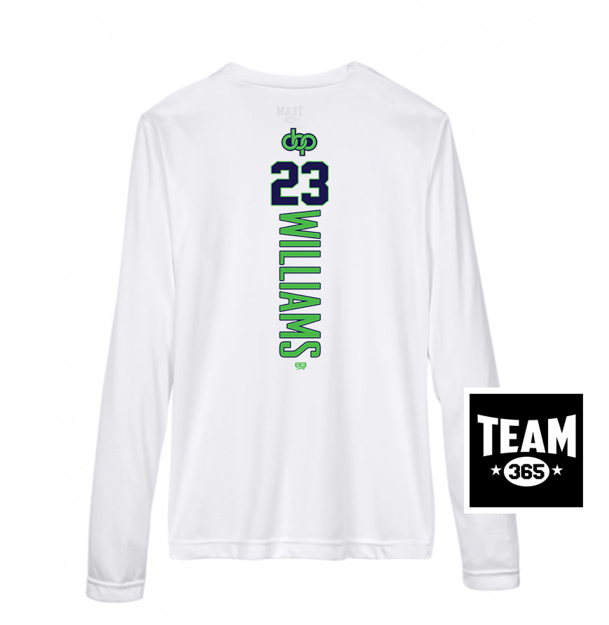 Team 365 TT11WL Women's Zone Performance Long-Sleeve T-Shirt - OBP Swamp Kings