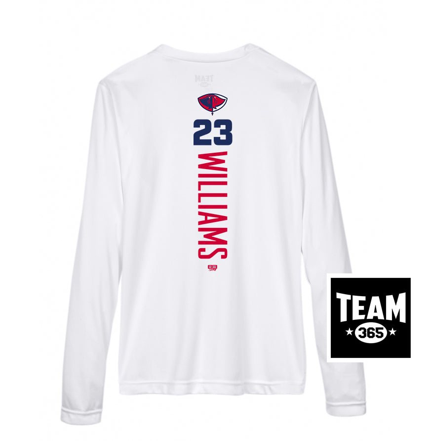 Team 365 TT11WL Women's Zone Performance Long-Sleeve T-Shirt - Pasco Stingers Baseball