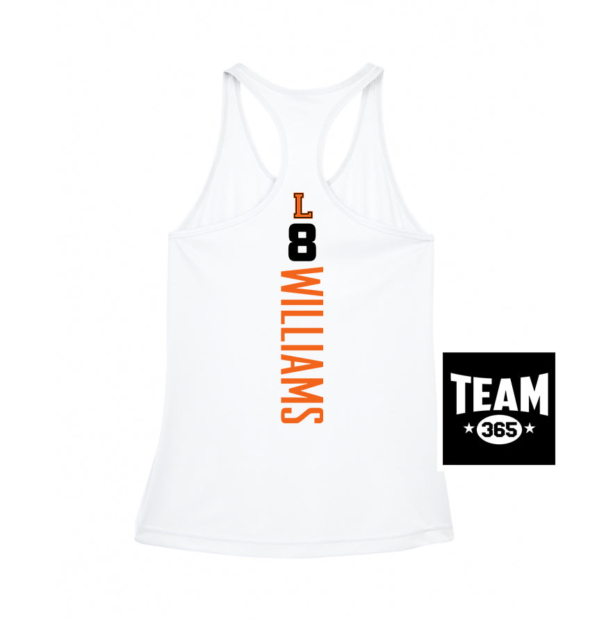 Team 365 TT11WRC Women's Zone Performance Racerback Tank - Longwood Wrestling