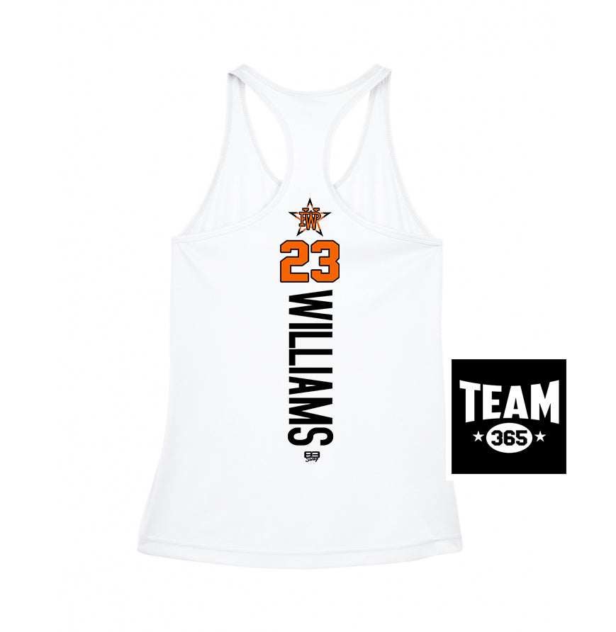 Team 365 TT11WRC Women's Zone Performance Racerback Tank - Winter Park All-Stars