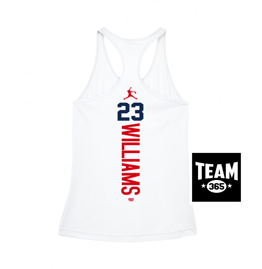 Team 365 TT11WRC Women's Zone Performance Racerback Tank - KY Rockers Softball
