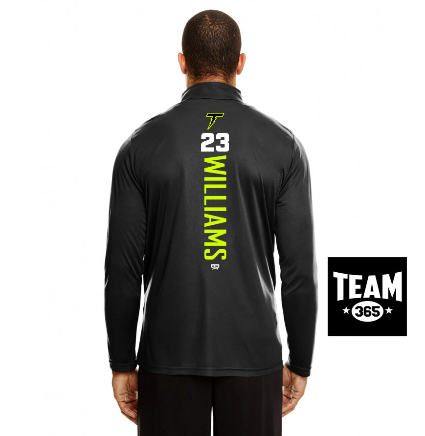 Team 365 TT31 Men's Zone Performance Quarter-Zip - Ponte Vedra Thunder Baseball