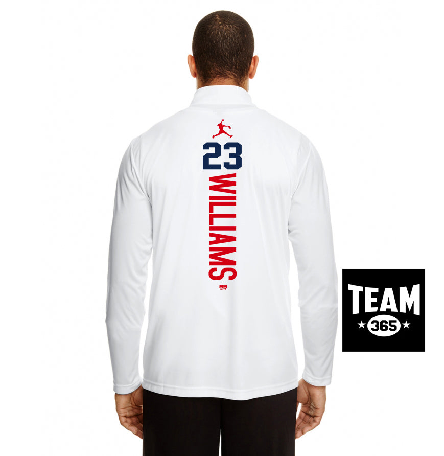 Team 365 TT31 Men's Zone Performance Quarter-Zip - KY Rockers Softball