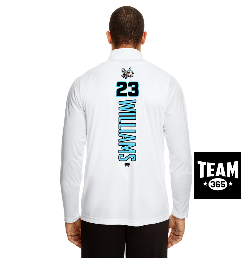 Team 365 TT31 Men's Zone Performance Quarter-Zip - Knights Baseball