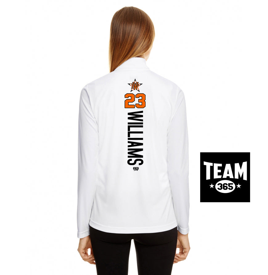 Team 365 TT31W Women's Zone Performance Quarter-Zip - Winter Park All-Stars