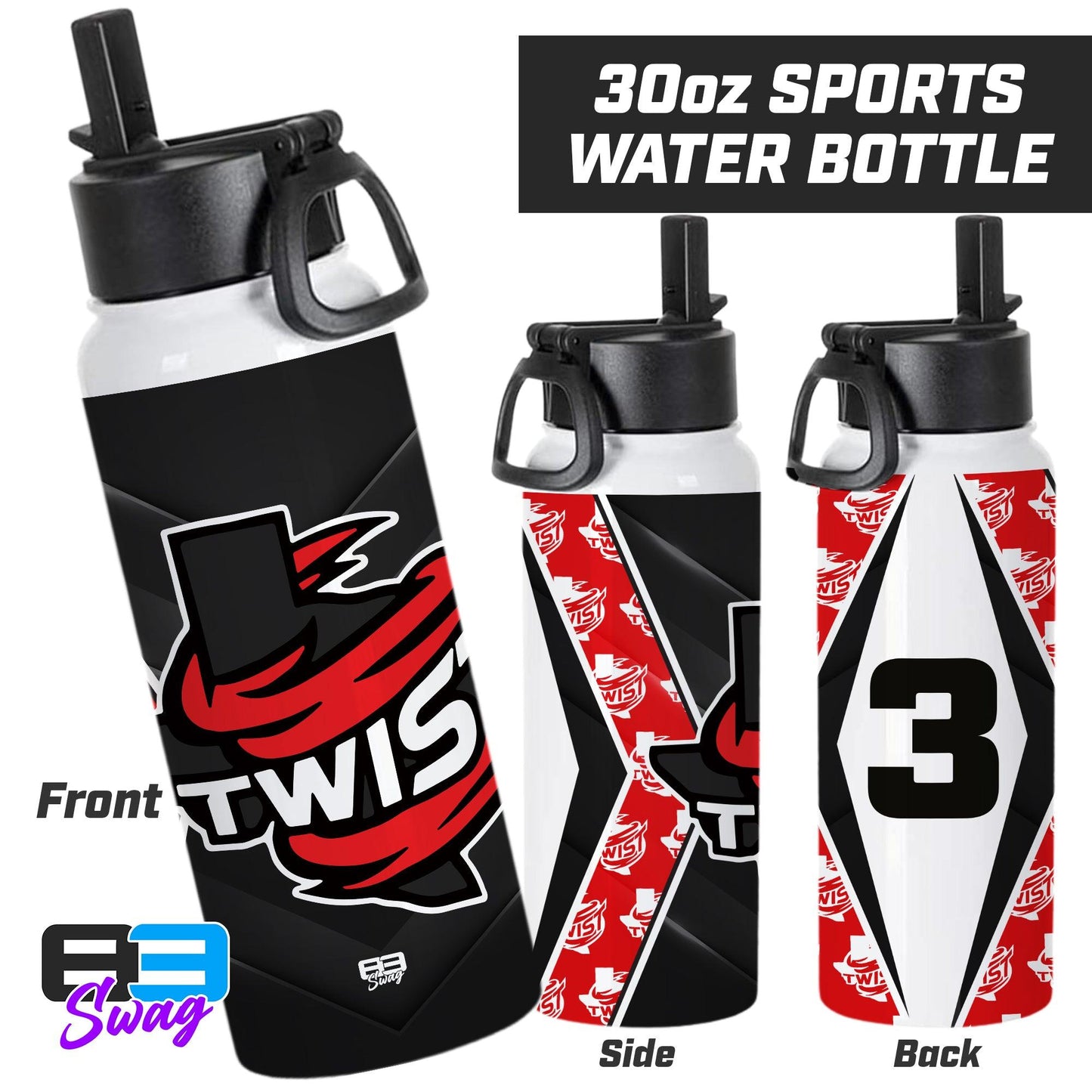 Twist Softball - 30oz Sports Tumbler - 83Swag