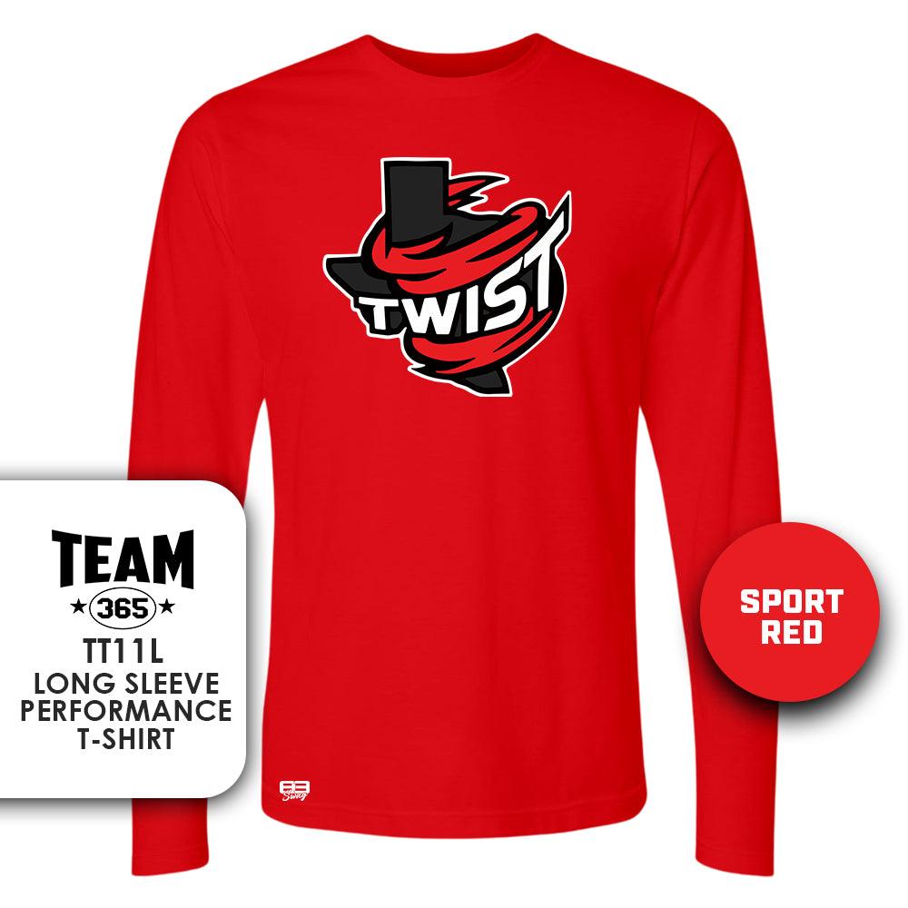 Twist Softball - Lightweight Performance Long Sleeve - MULTIPLE COLORS - 83Swag