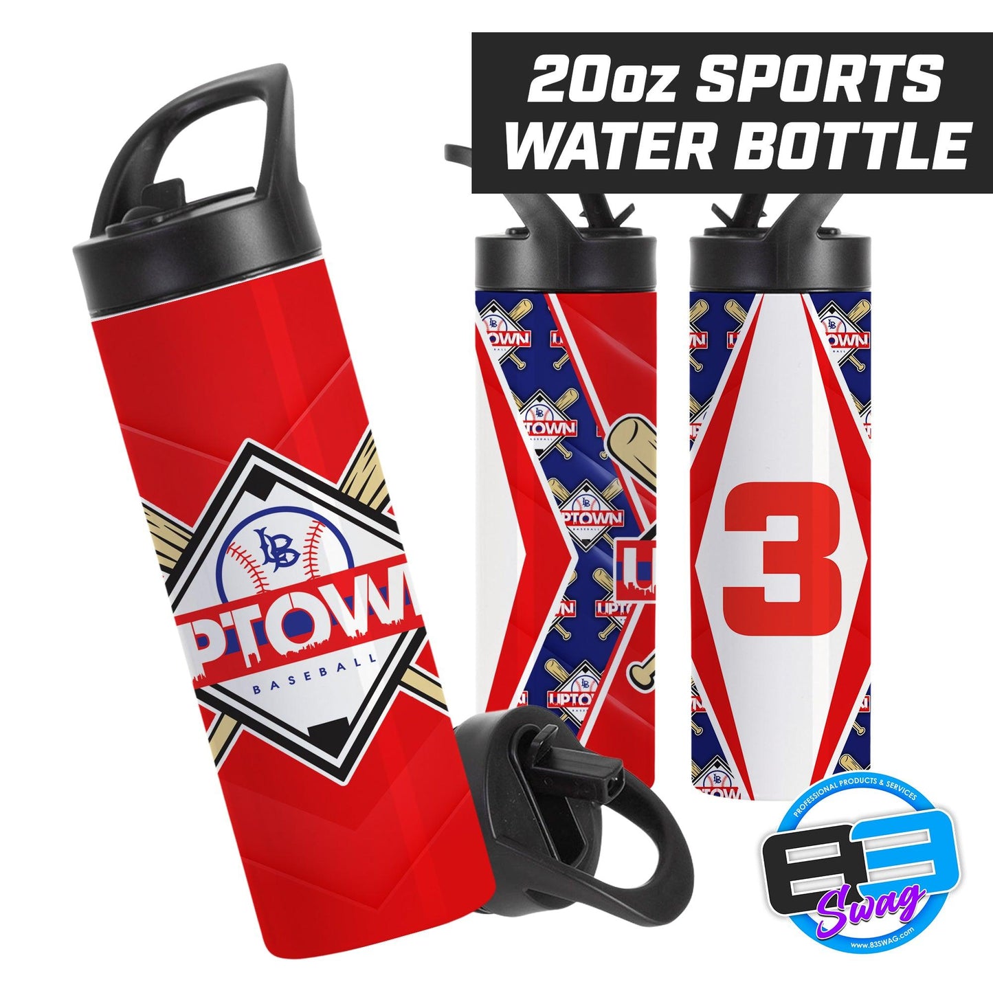 Uptown Long Beach Youth Baseball - 20oz Sports Tumbler - 83Swag
