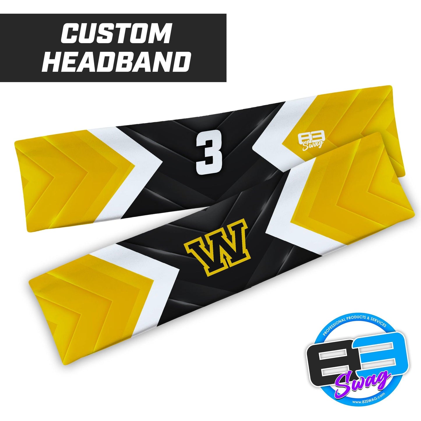 Wapanucka Indians Baseball - Headband - 83Swag