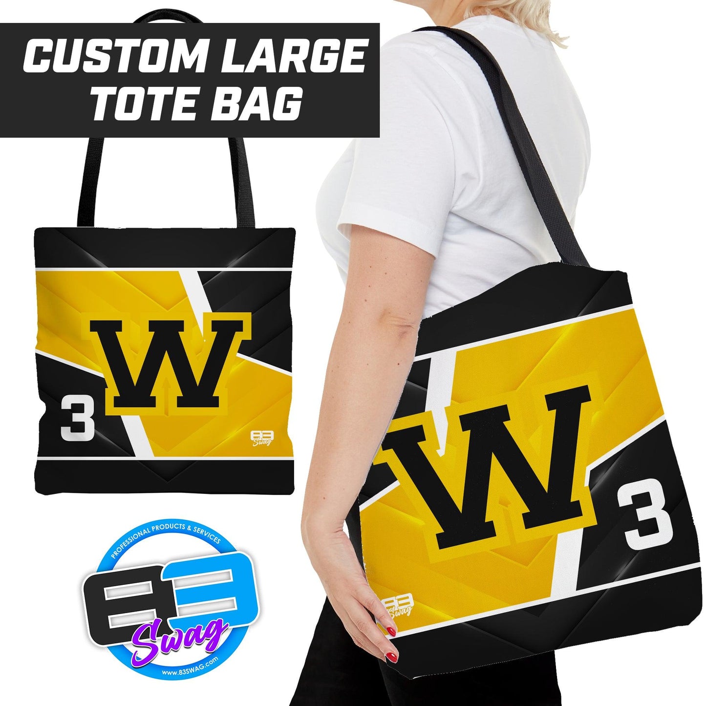 Wapanucka Indians Baseball - Tote Bag - 83Swag