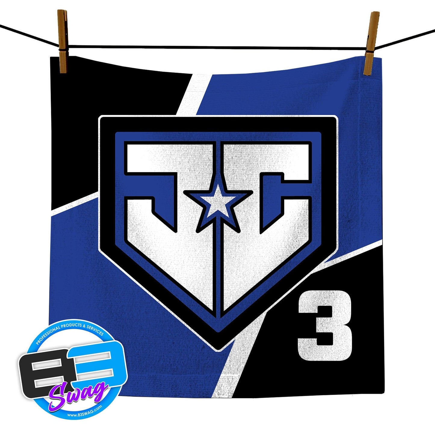 14"x14" Rally Towel - Julington Creek Stars - 83Swag