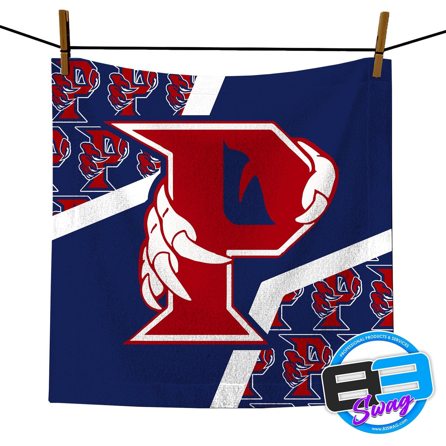 14"x14" Rally Towel - Predators Baseball - 83Swag