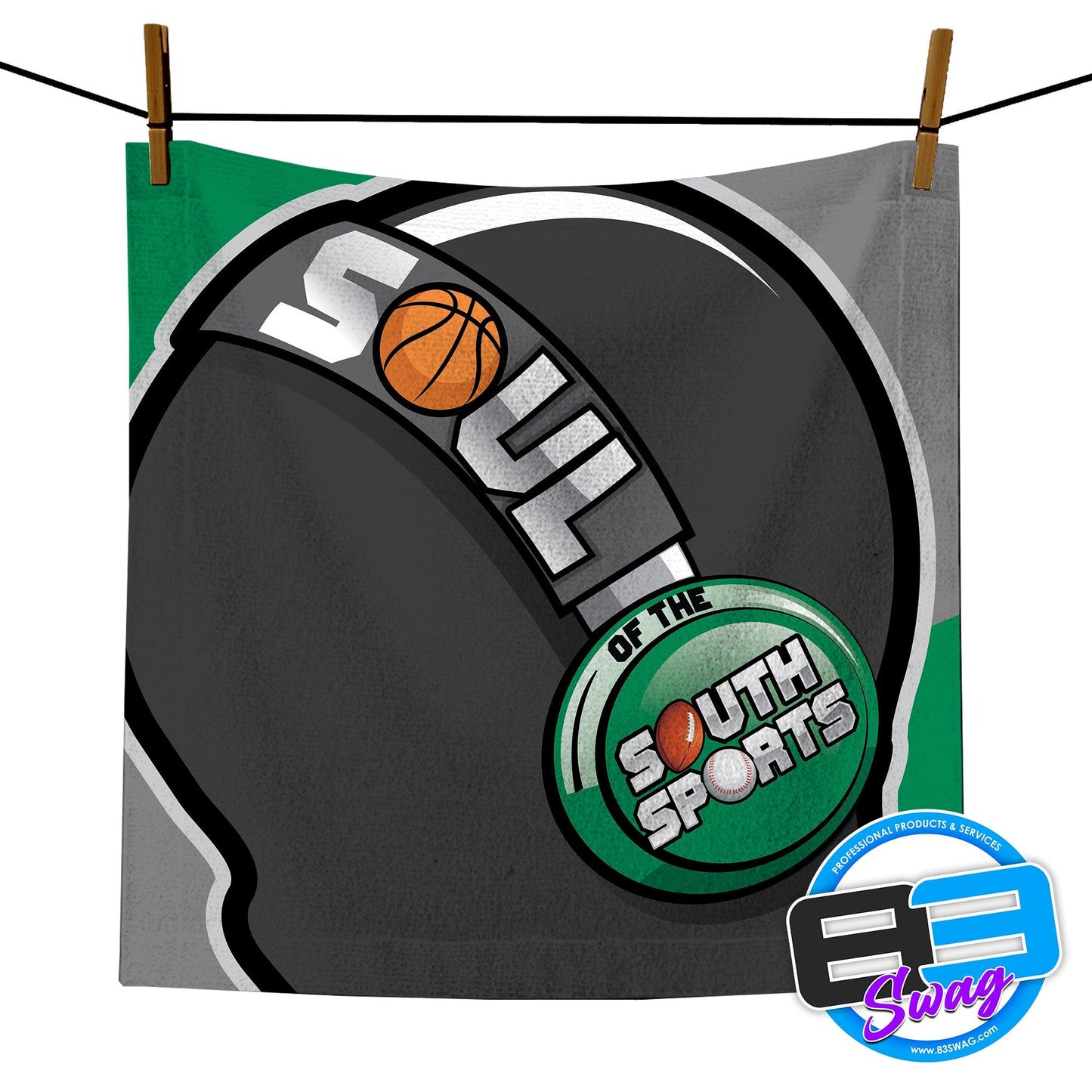 14"x14" Rally Towel - Soul Of The South Sports - 83Swag