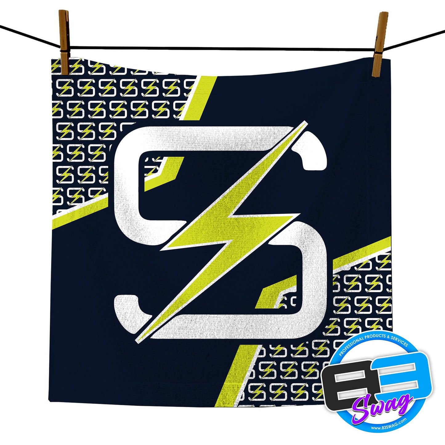 14"x14" Rally Towel - Surge Baseball - 83Swag