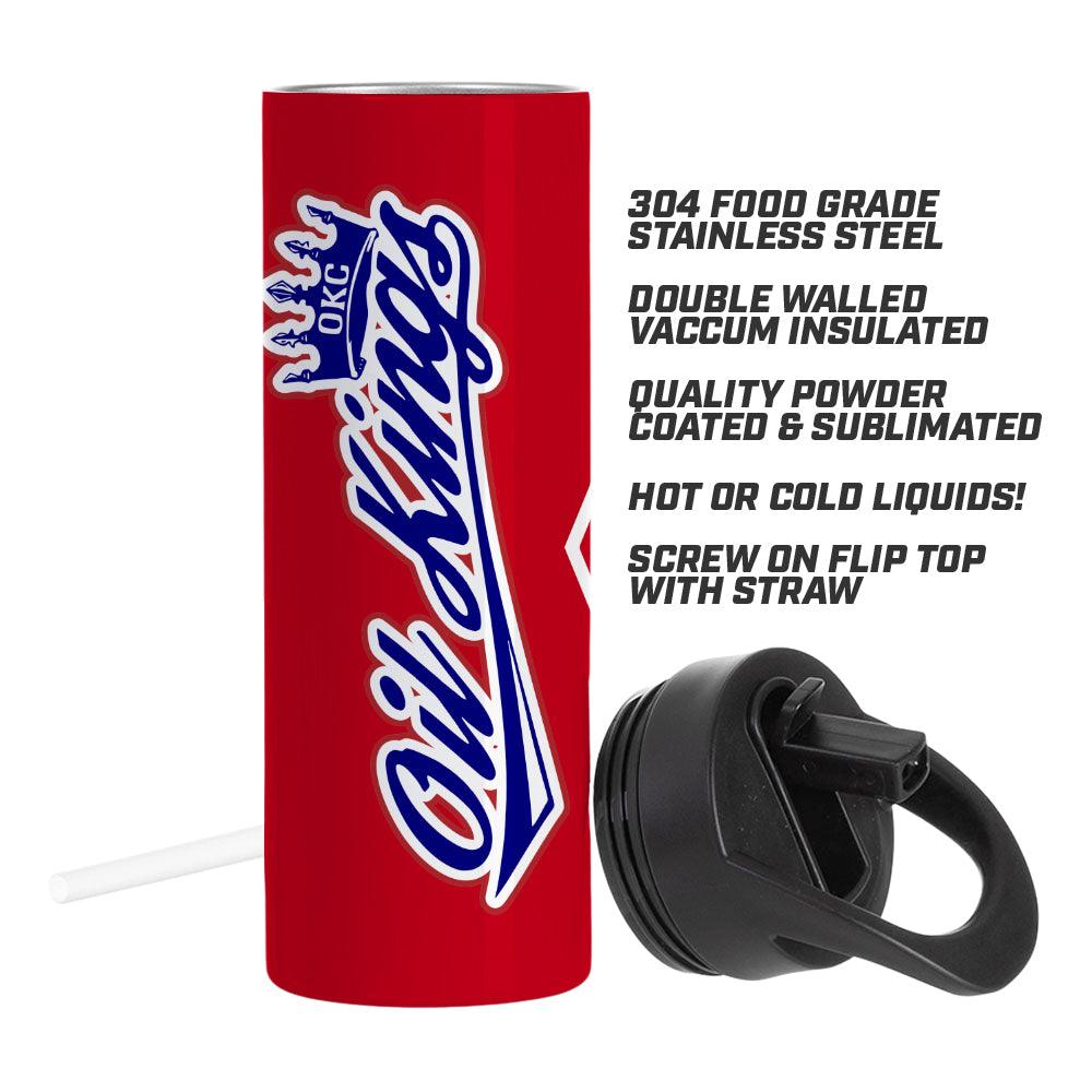 20oz Sports Tumbler - Oklahoma City Oil Kings - 83Swag