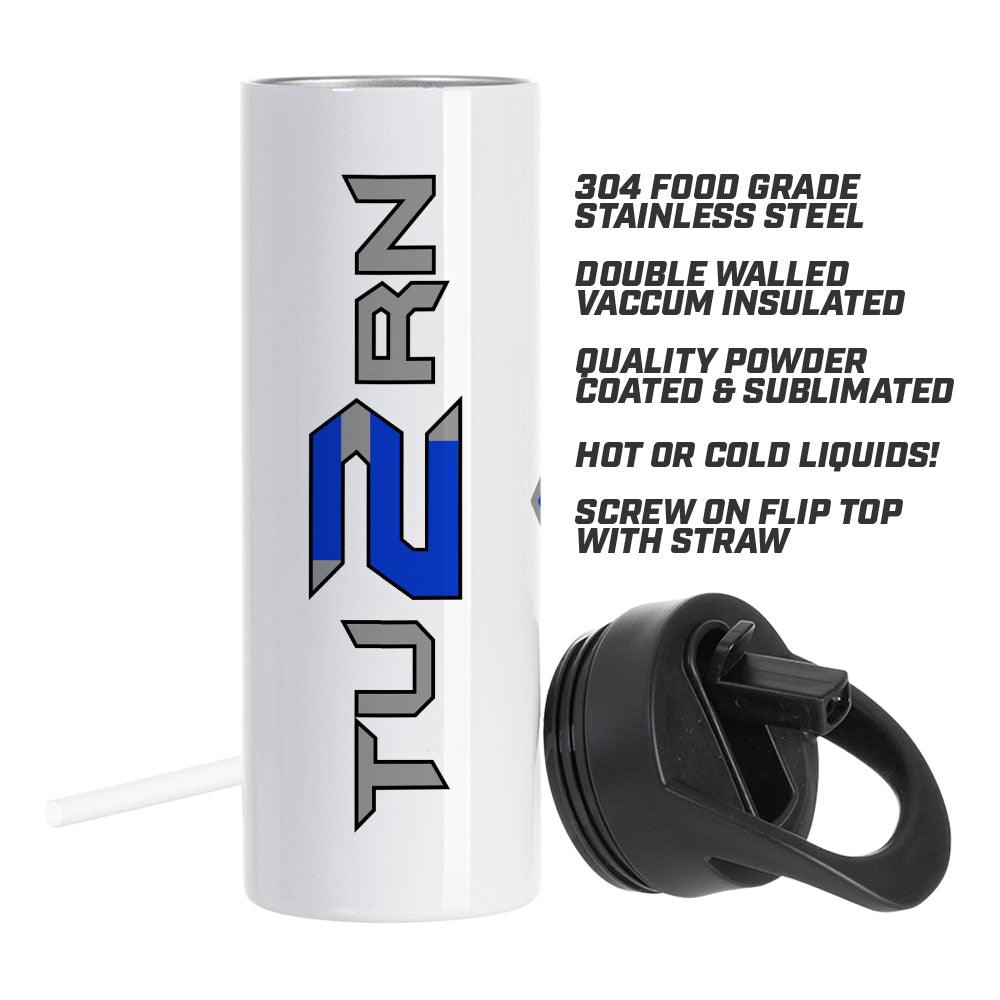 20oz Sports Tumbler - Turn 2 Softball - 83Swag