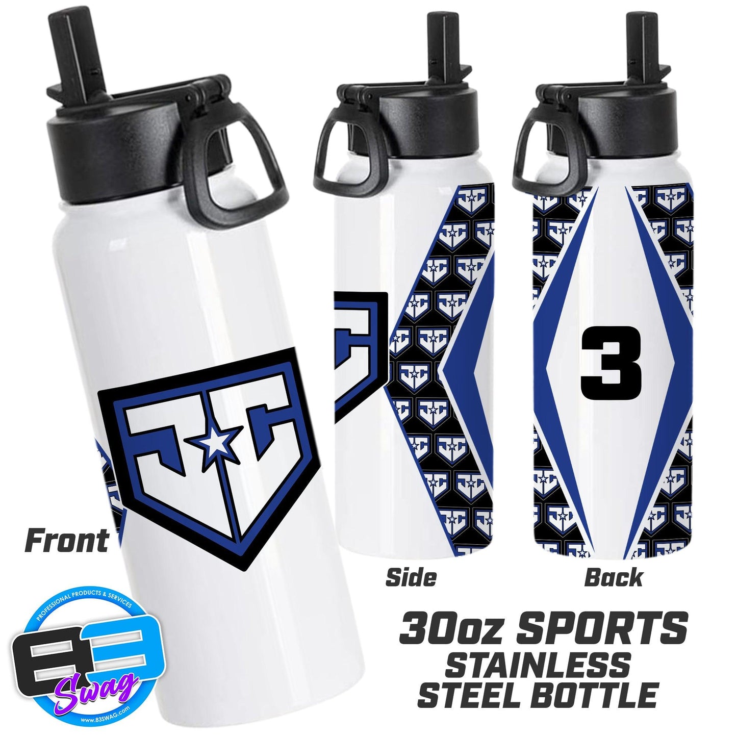 30oz Sports Tumbler - Julington Creek Stars - 83Swag