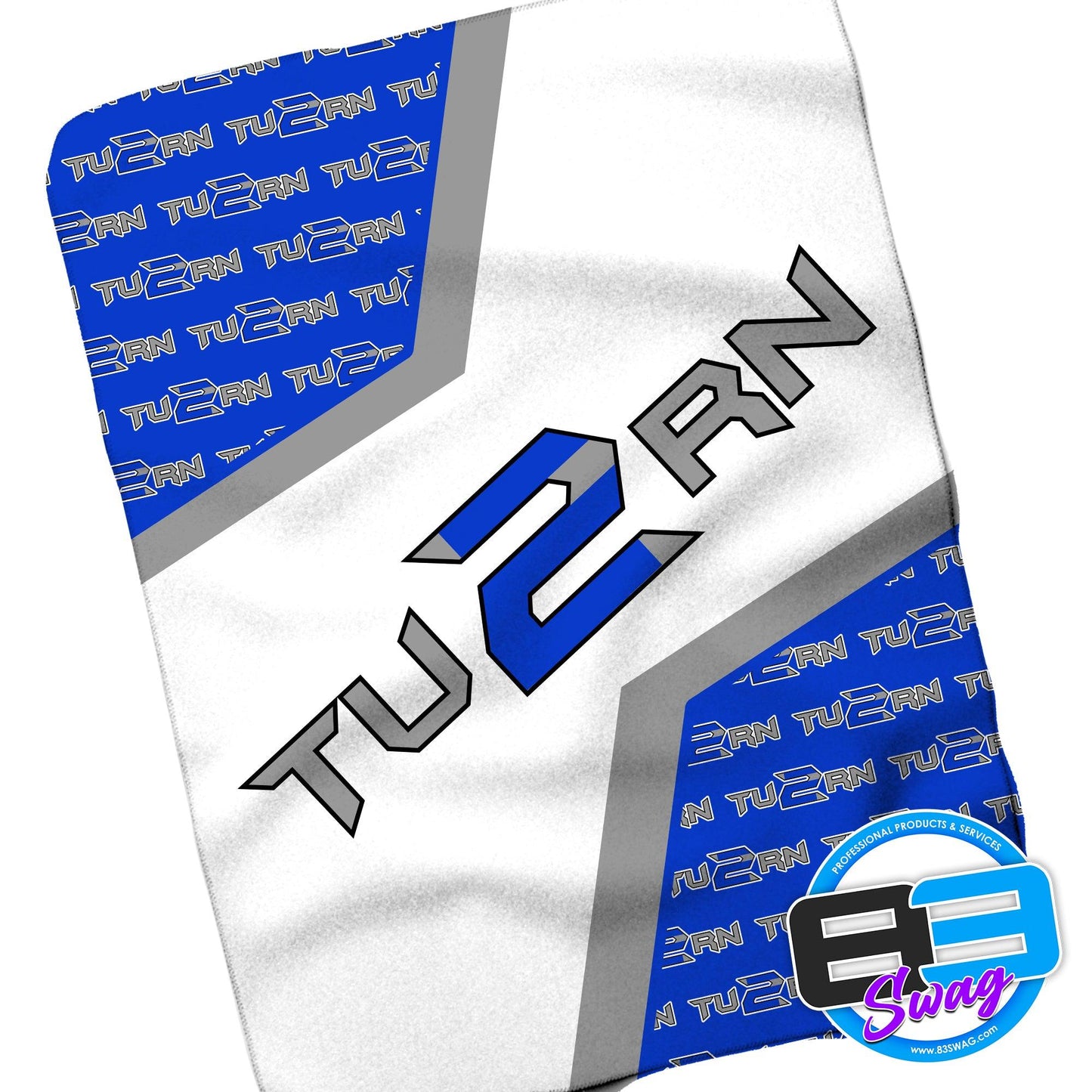 50"x60" Sherpa Fleece Blanket - Turn 2 Softball - 83Swag