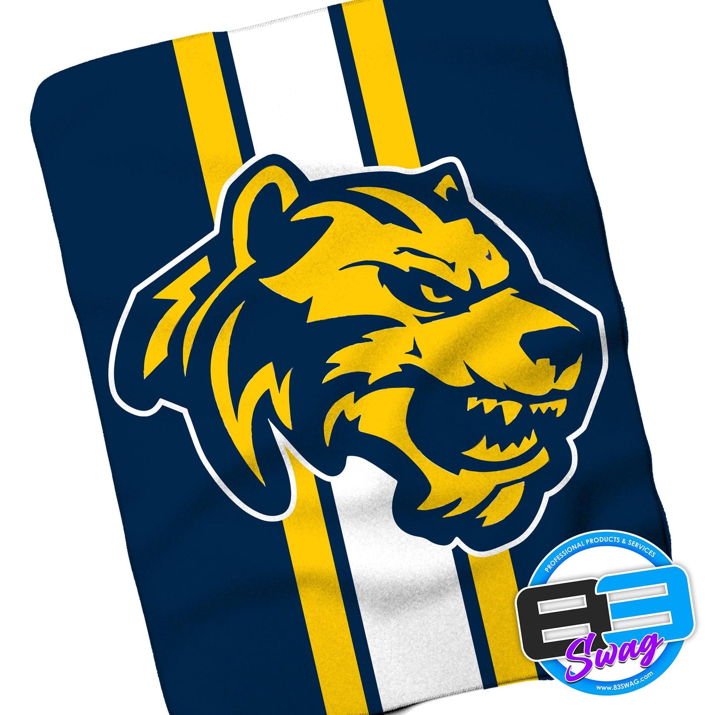 50"x60" Sherpa Fleece Blanket - West Pasco Wolverines - 83Swag