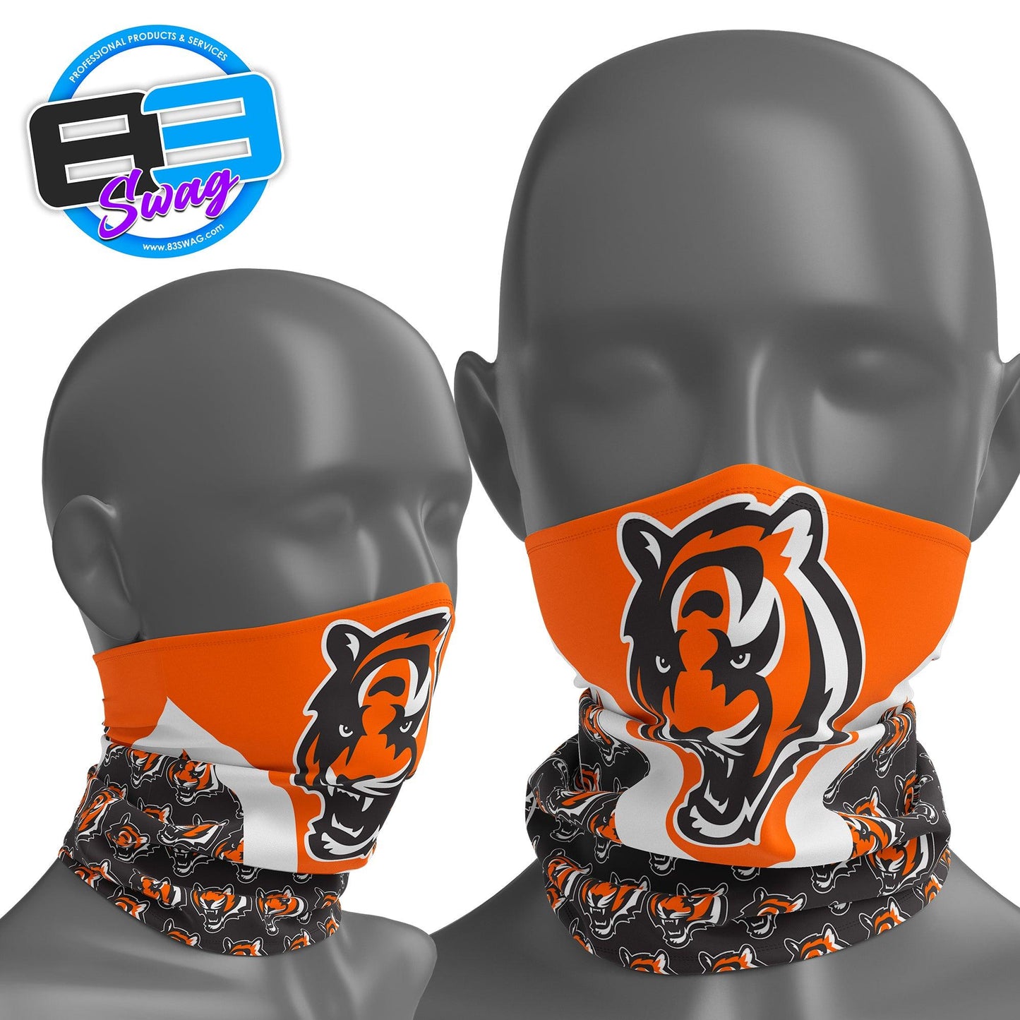 Neck Gaiter - Orangeville Bengals - 83Swag