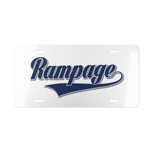 Vanity Plate Mississippi Rampage