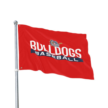 Double Sided Flag Bloomingdale Bulldogs Baseball