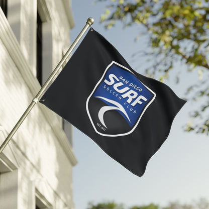 Double Sided Flag San Diego Surf Soccer