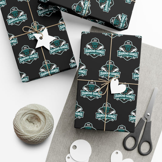 Gift Wrap Papers Diamond Dawgs Baseball