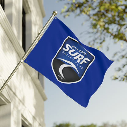 Double Sided Flag San Diego Surf Soccer
