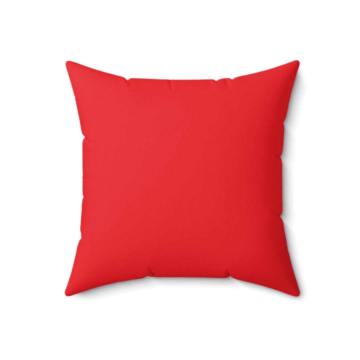 Spun Polyester Square Pillow Team Rally Fries