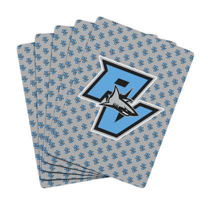 PVAA Sharks Poker Playing Cards