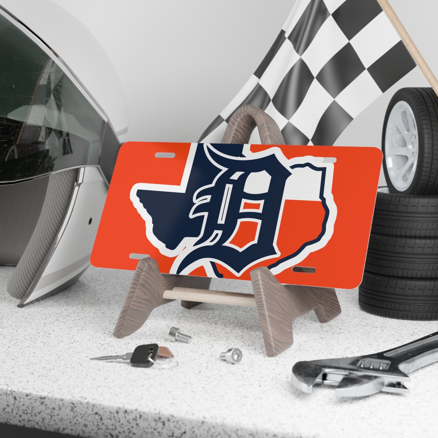 Vanity Plate Dallas Tigers Baseball