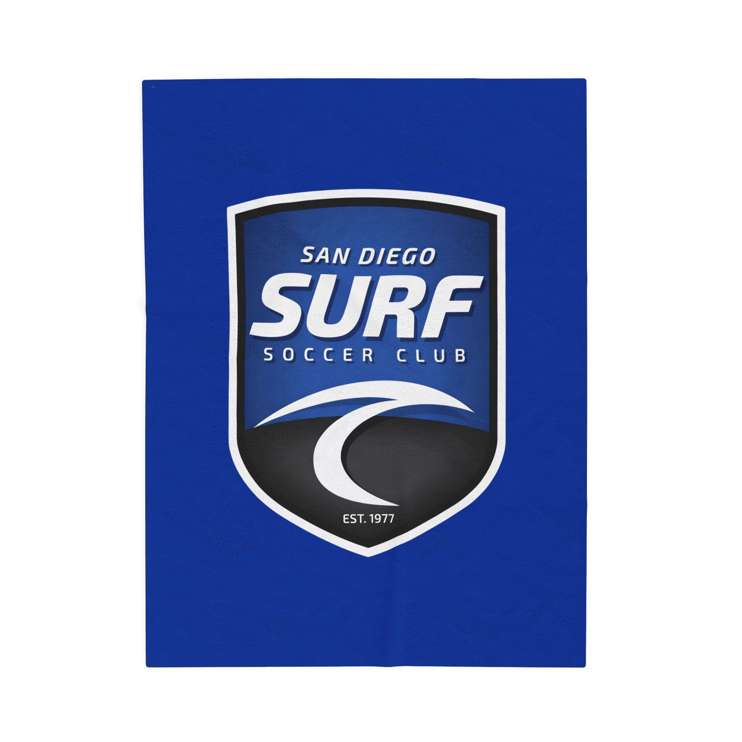 Velveteen Plush Blanket San Diego Surf Soccer