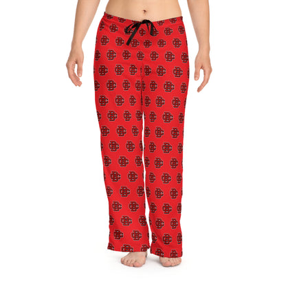 Women's Pajama Pants (AOP) Creeks Baseball Club - CBC
