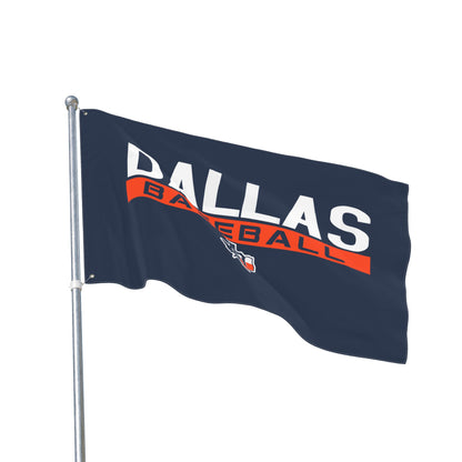 Double Sided Flag Dallas Tigers Baseball