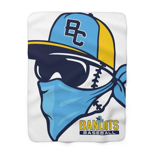 Sherpa Fleece Blanket Bold City Bandits Baseball