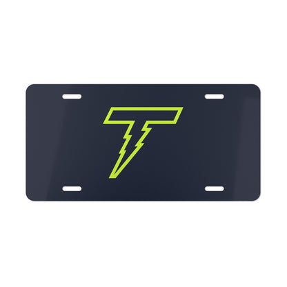 Thunder Vanity Plate
