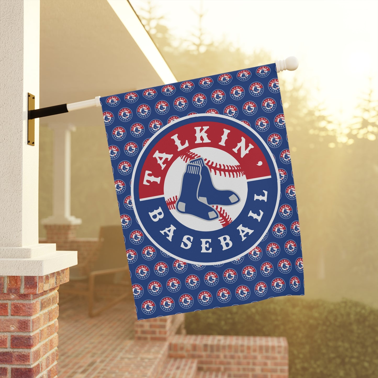 Garden & House Banner Talkin' Baseball