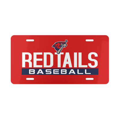 Vanity Plate MSA Redtails Baseball