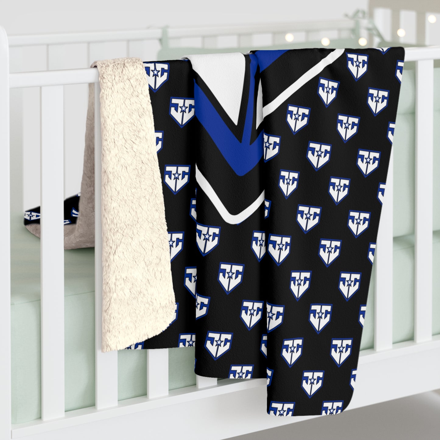 Sherpa Fleece Blanket JCB