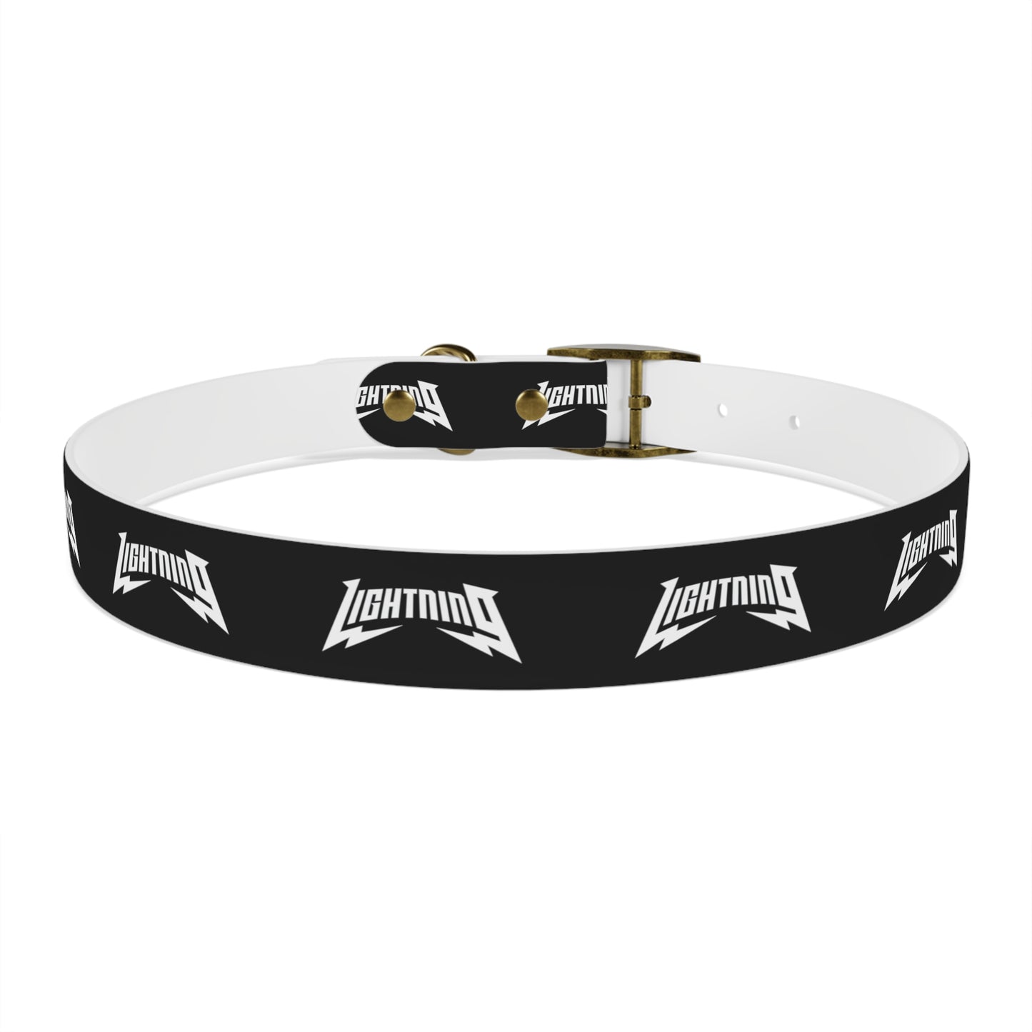 Dog Collar Lightning Baseball