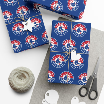 Gift Wrap Papers Talkin' Baseball