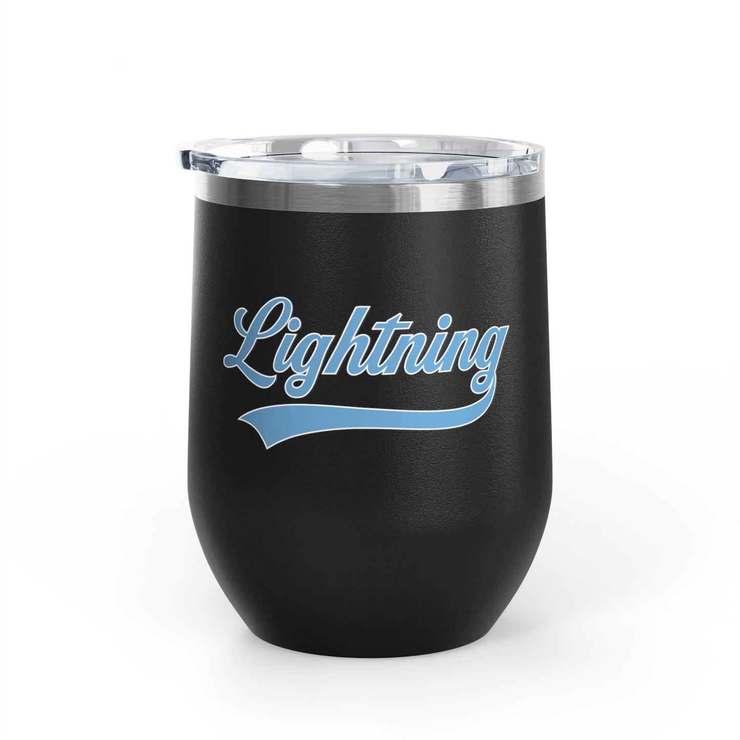 Lightning Baseball - Wine Tumbler, 12oz