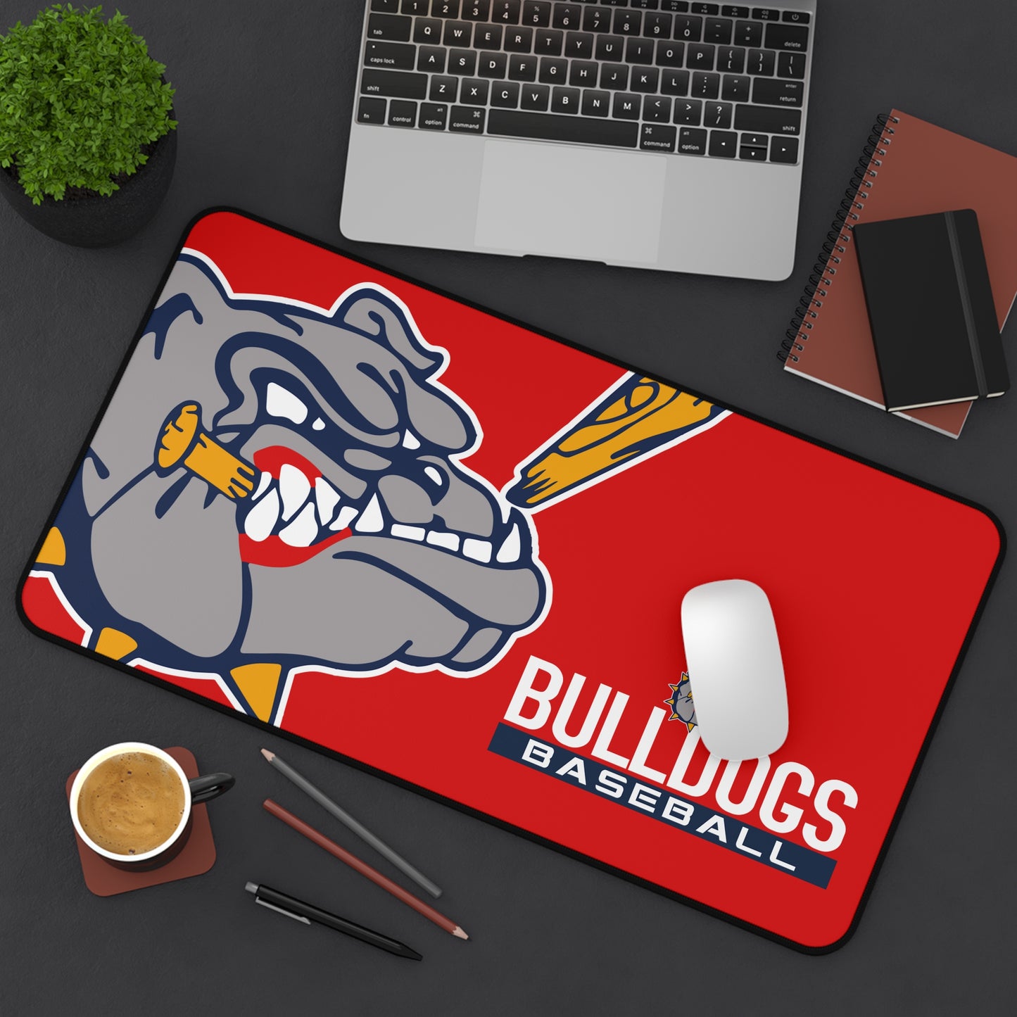 Desk Mat Bloomingdale Bulldogs Baseball