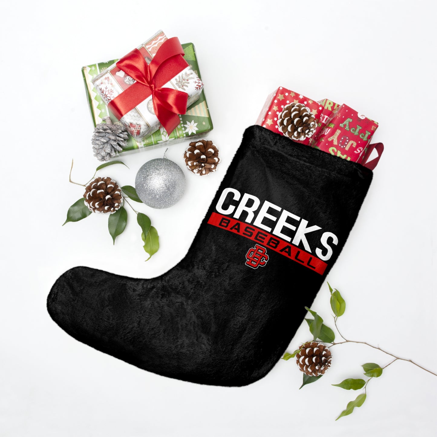 Christmas Stockings Creeks Baseball Club - CBC