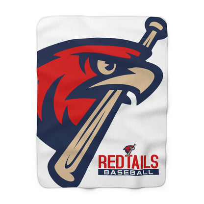 Sherpa Fleece Blanket MSA Redtails Baseball